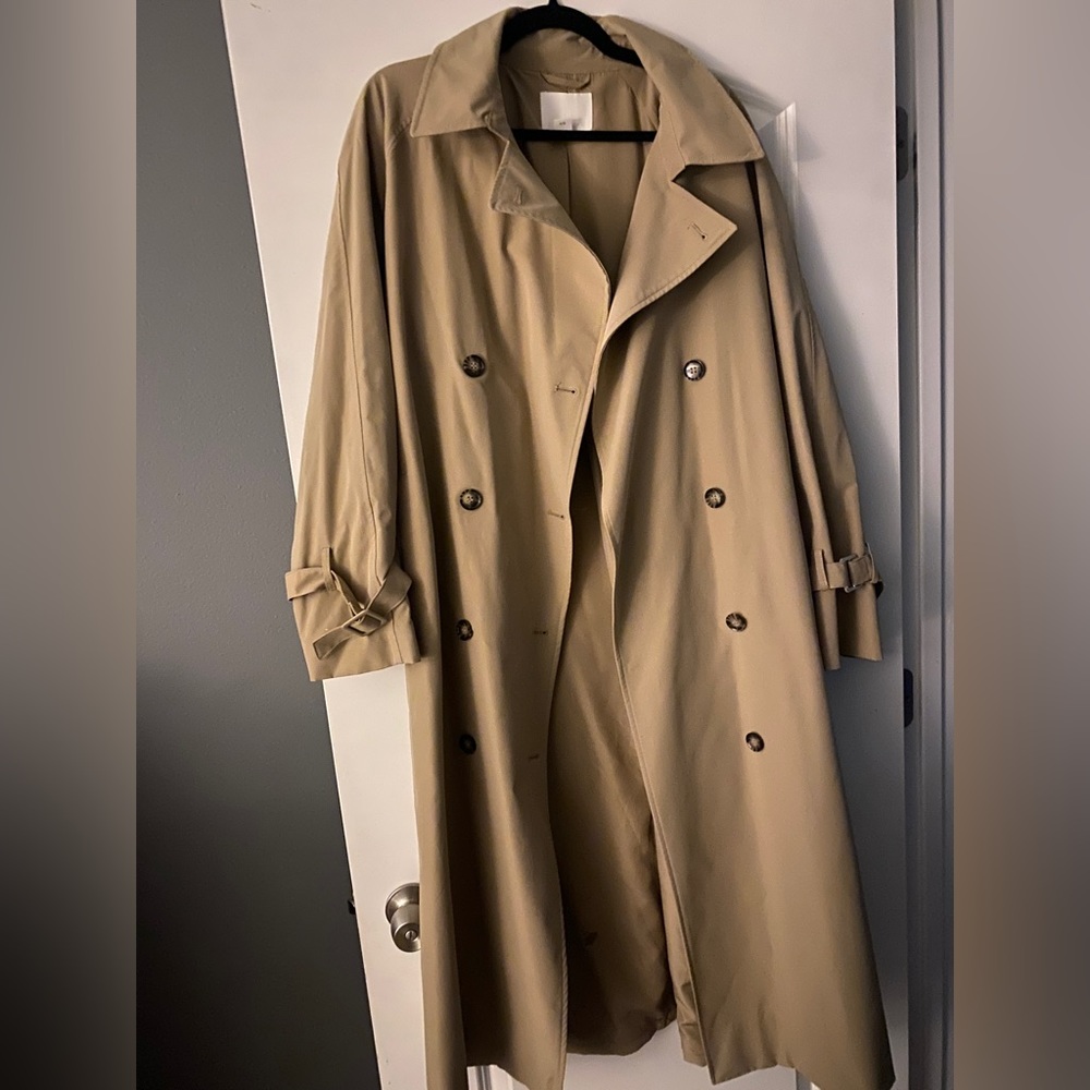 Double Breasted Trench Coat